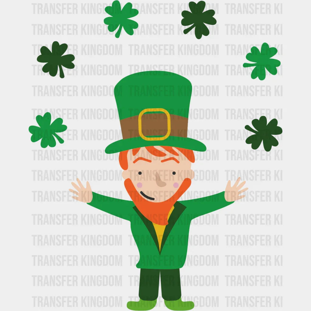 Leprechaun St. Patrick's Day Design - DTF heat transfer - Transfer Kingdom