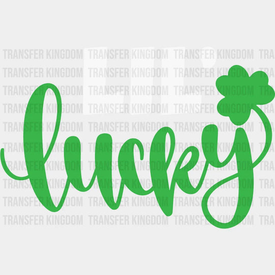 Lil' Lucky St. Patrick's Day Design - DTF heat transfer - Transfer Kingdom