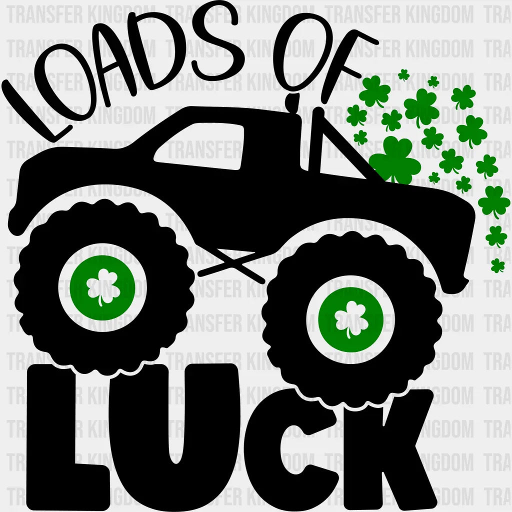 Loads Of Luck St. Patrick's Day Design - DTF heat transfer - Transfer Kingdom
