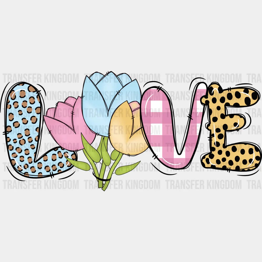 LOVE Easter Design - DTF heat transfer - Transfer Kingdom