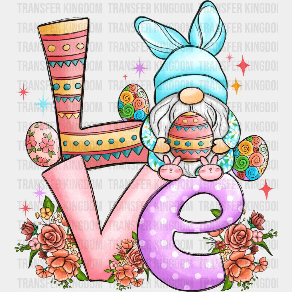 LOVE Easter Design - DTF heat transfer - Transfer Kingdom