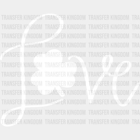 Love St. Patrick's Day Design - DTF heat transfer - Transfer Kingdom