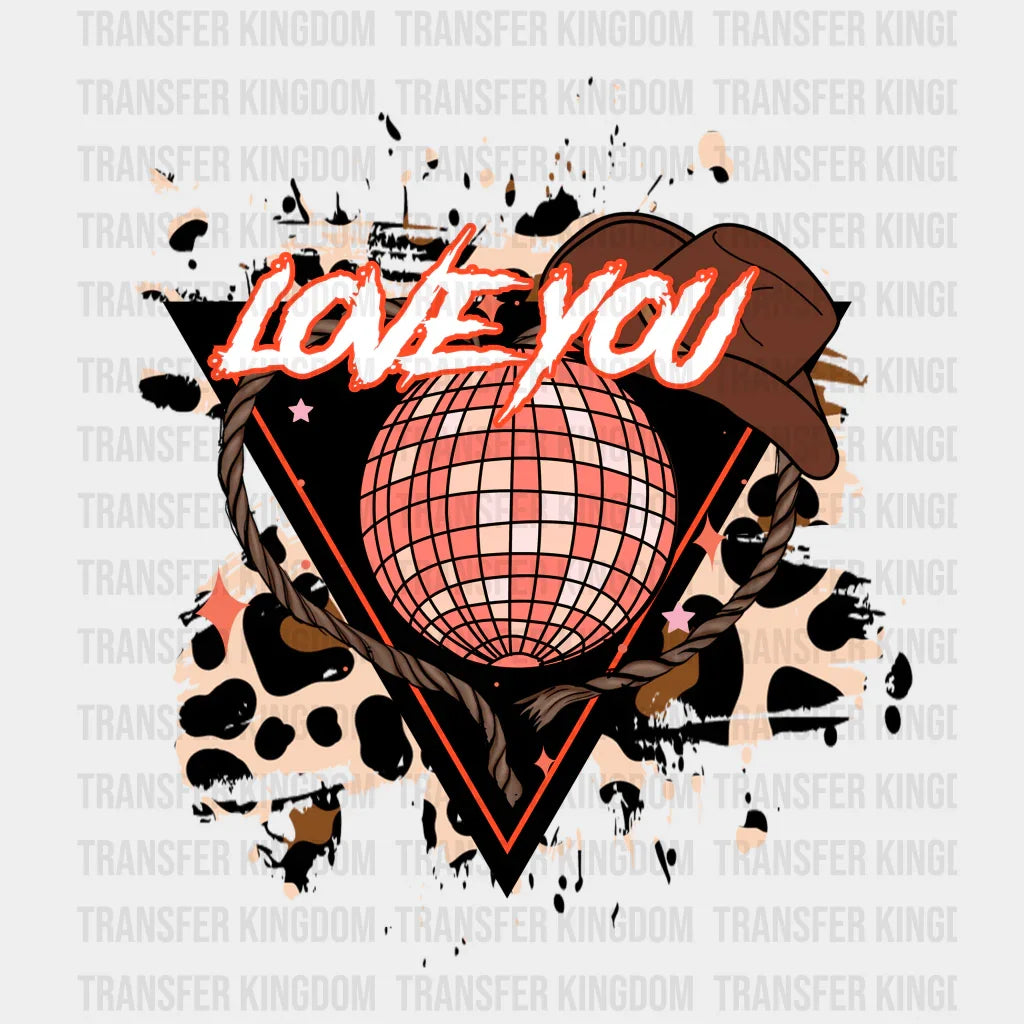 LOVE YOU RODEO - DTF heat transfer - Transfer Kingdom