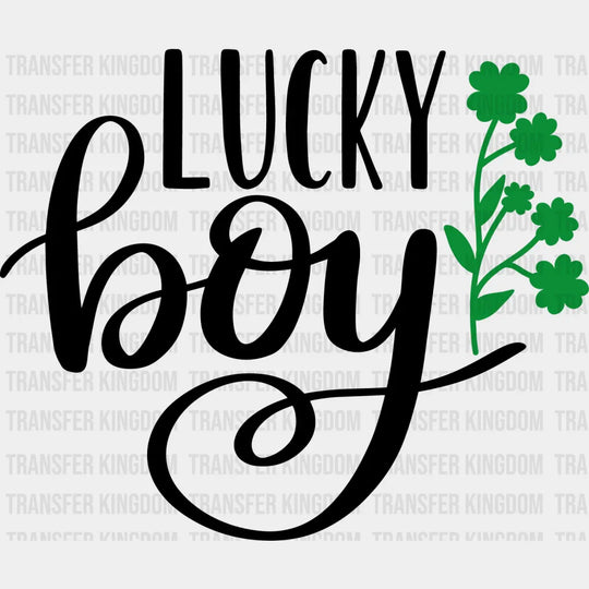 Lucky Boy St. Patrick's Day Design - DTF heat transfer - Transfer Kingdom