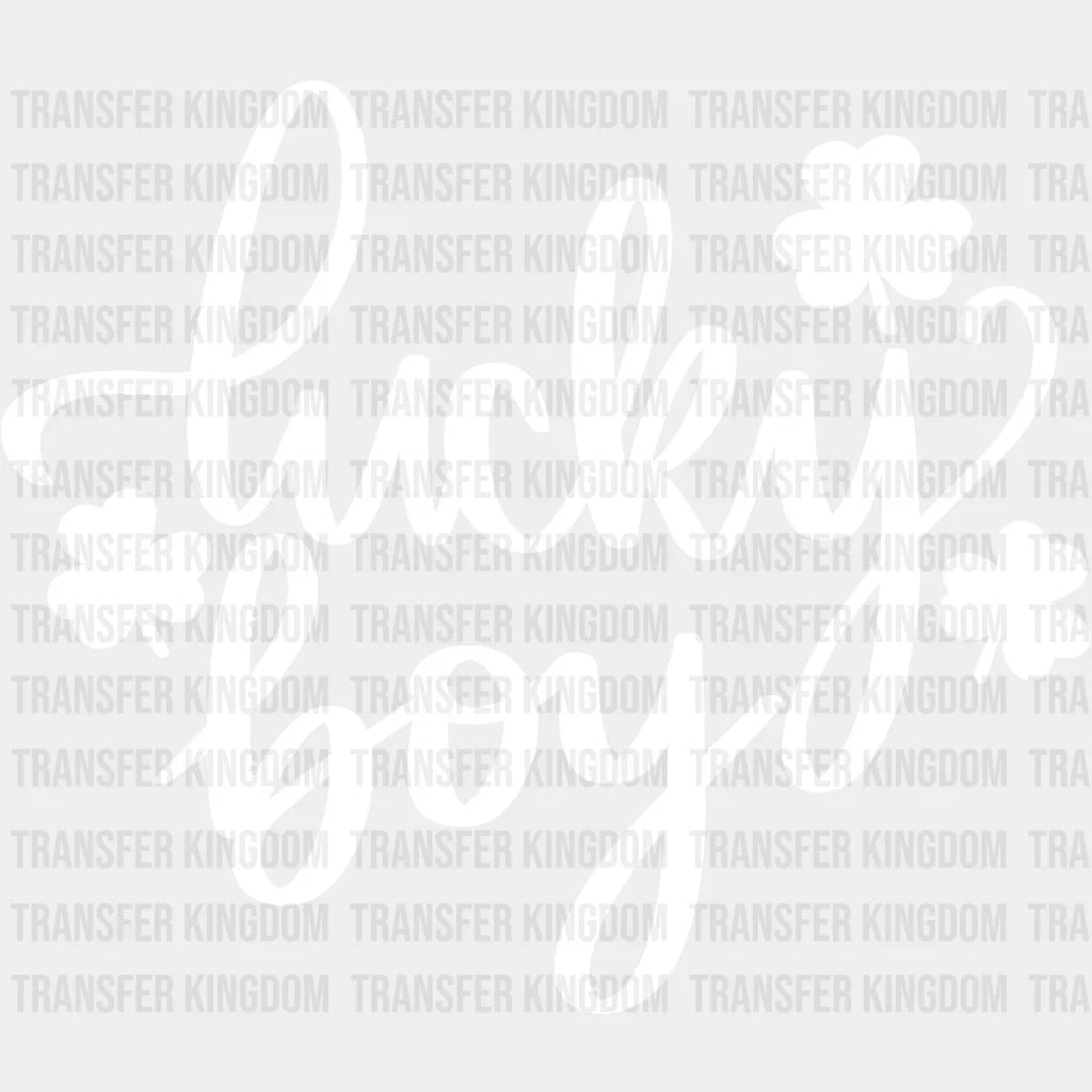Lucky Boy St. Patrick's Day Design - DTF heat transfer - Transfer Kingdom