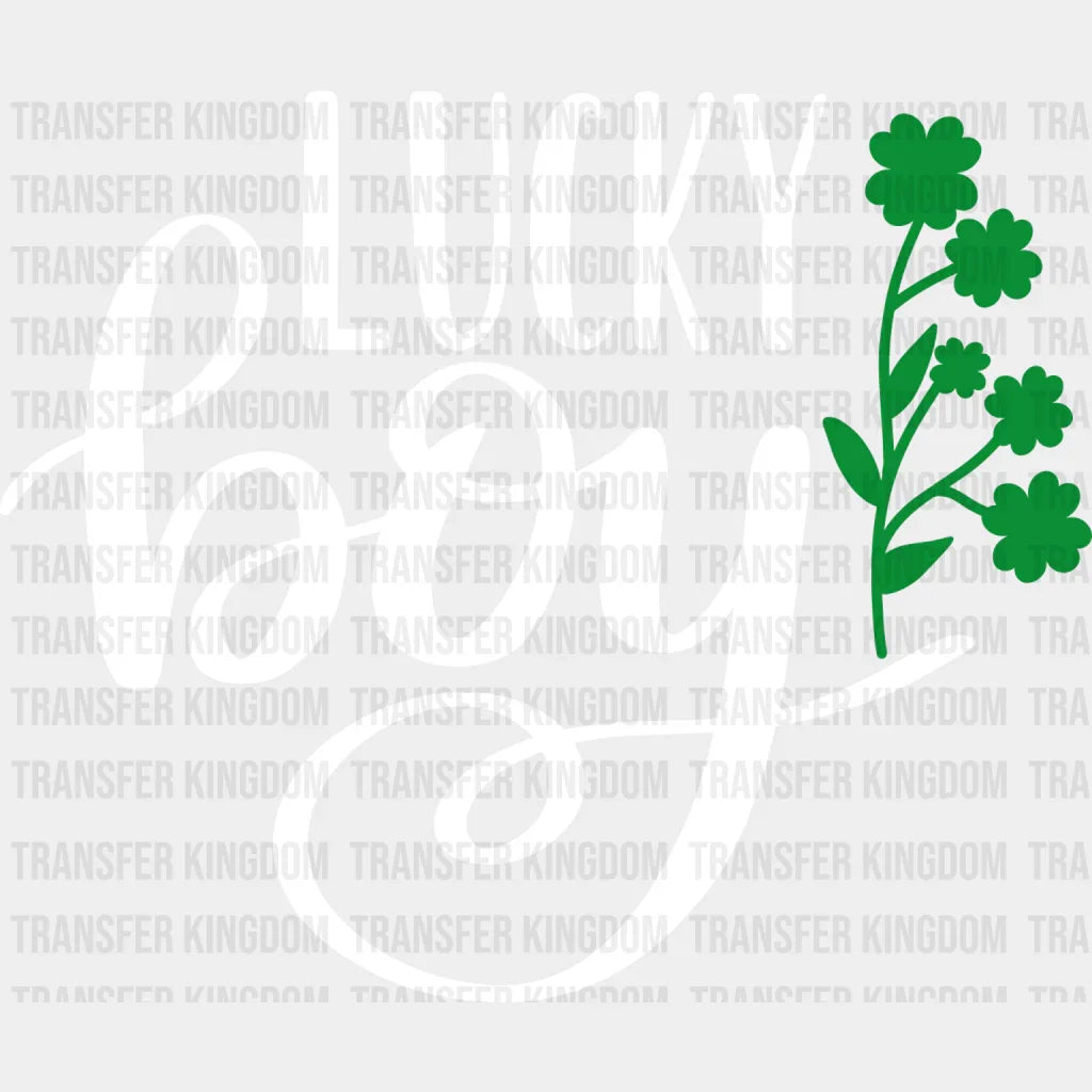 Lucky Boy St. Patrick's Day Design - DTF heat transfer - Transfer Kingdom