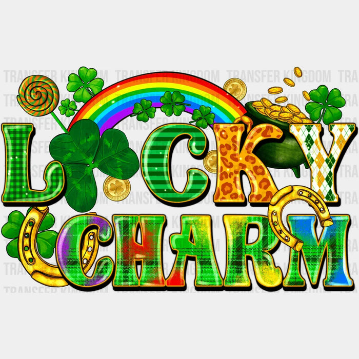 Lucky Charm Rainbow St. Patrick's Day Design - DTF heat transfer