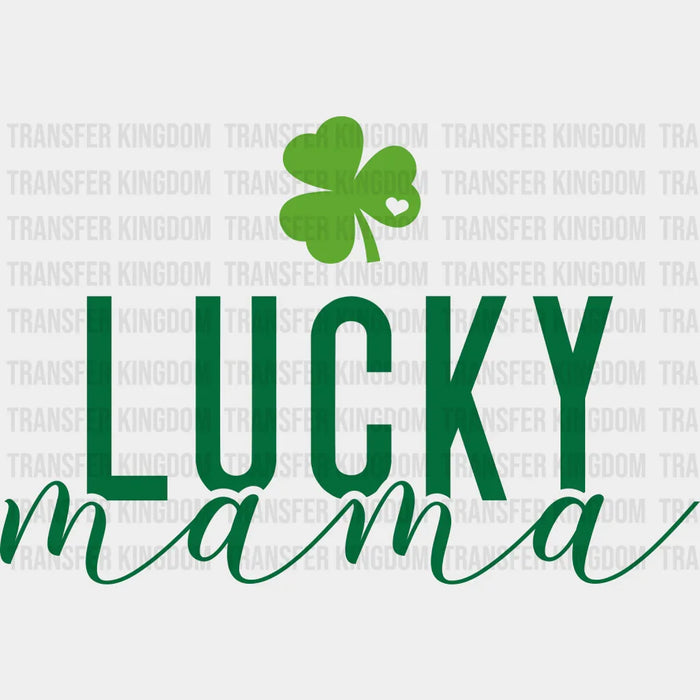 Lucky Clover Blessing St. Patrick's Day Design - St. Patrick's Day DTF heat transfer