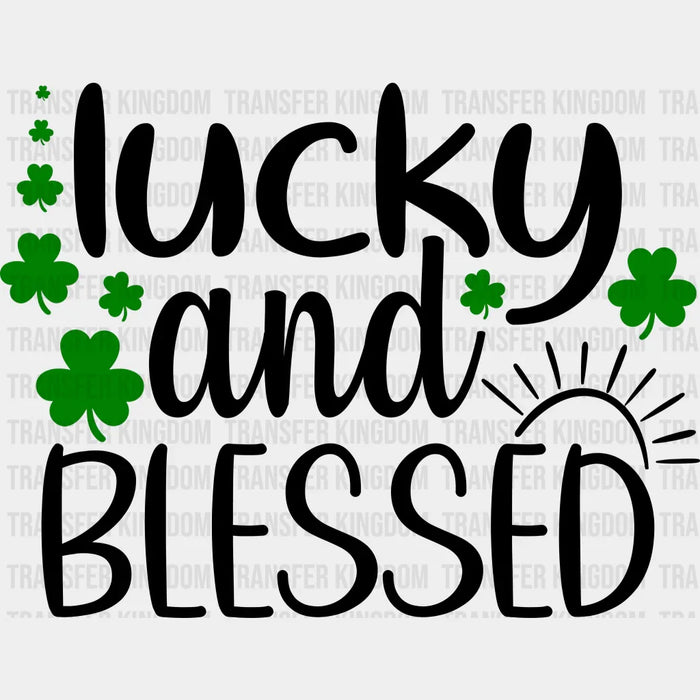 Lucky Dude Shamrock St. Patrick's Day Design - DTF heat transfer