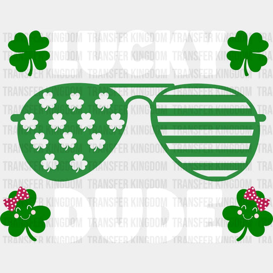Lucky Dude St. Patrick's Day Design - DTF heat transfer - Transfer Kingdom