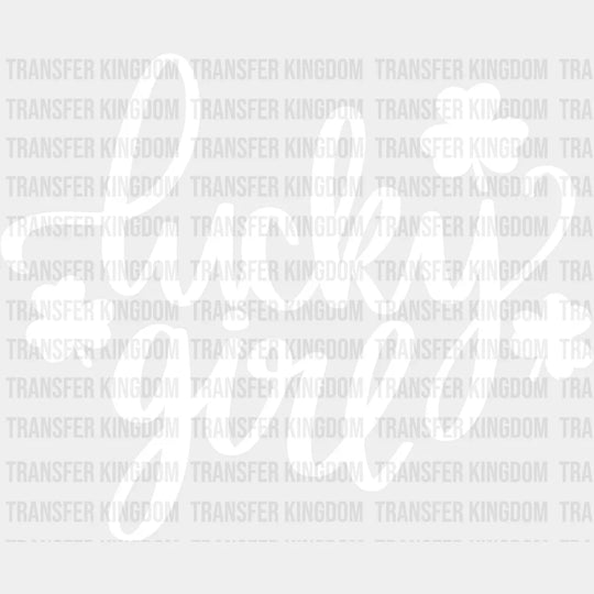 Lucky Girl St. Patrick's Day Design - DTF heat transfer - Transfer Kingdom