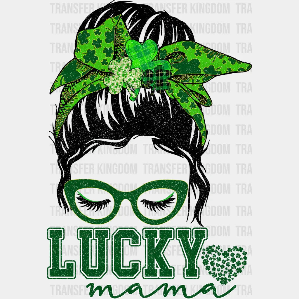 Lucky Mama St. Patrick's Day Design - DTF heat transfer - Transfer Kingdom