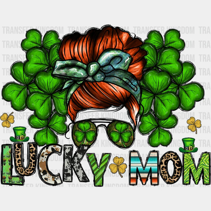Lucky Mom St. Patrick's Day Design - St. Patrick's Day DTF heat transfer