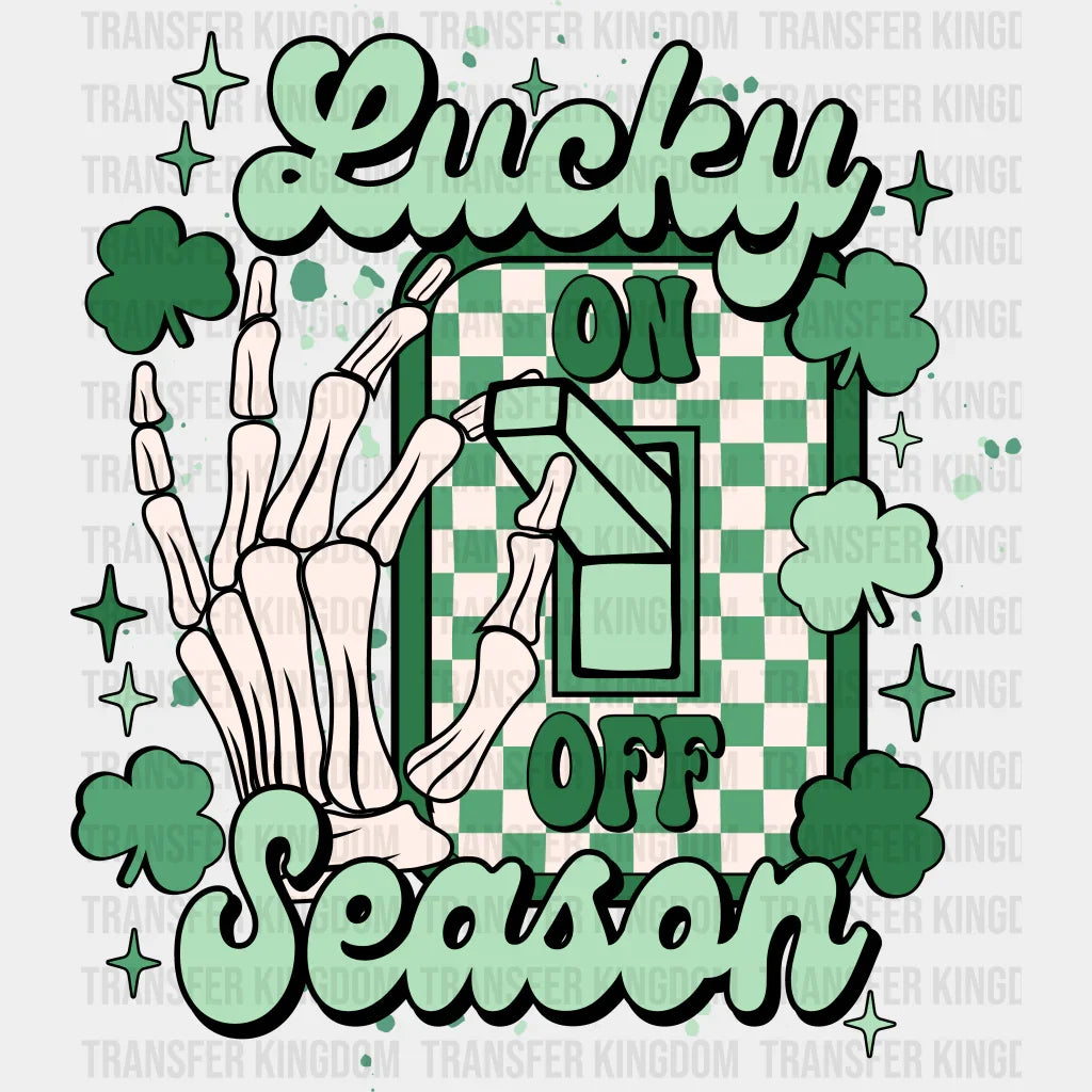 Lucky Season St. Patrick's Day Design - DTF heat transfer - Transfer Kingdom