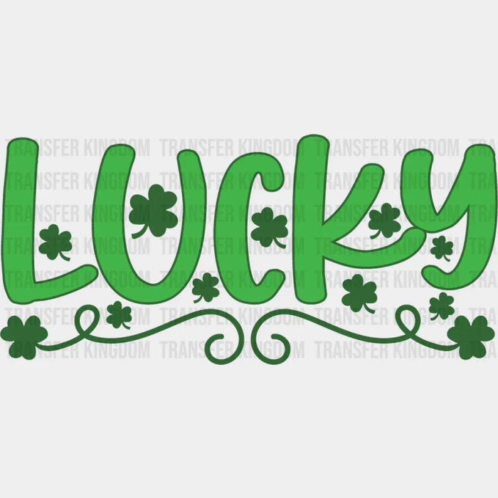 LUCKY St. Patrick's Day Design - DTF heat transfer