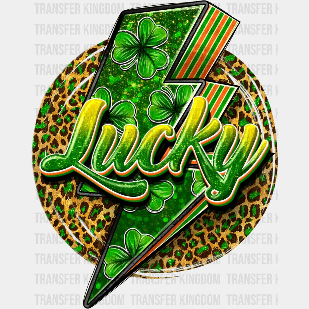 Lucky St. Patrick's Day Design - DTF heat transfer - Transfer Kingdom