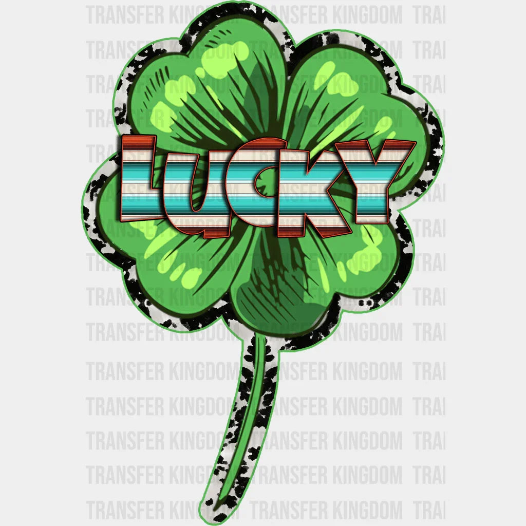 Lucky St. Patrick's Day Design - DTF heat transfer - Transfer Kingdom