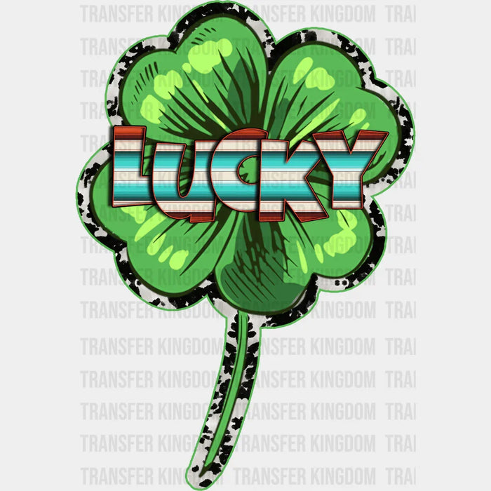 Lucky Clover St. Patrick's Day Design - St. Patrick's Day DTF heat transfer
