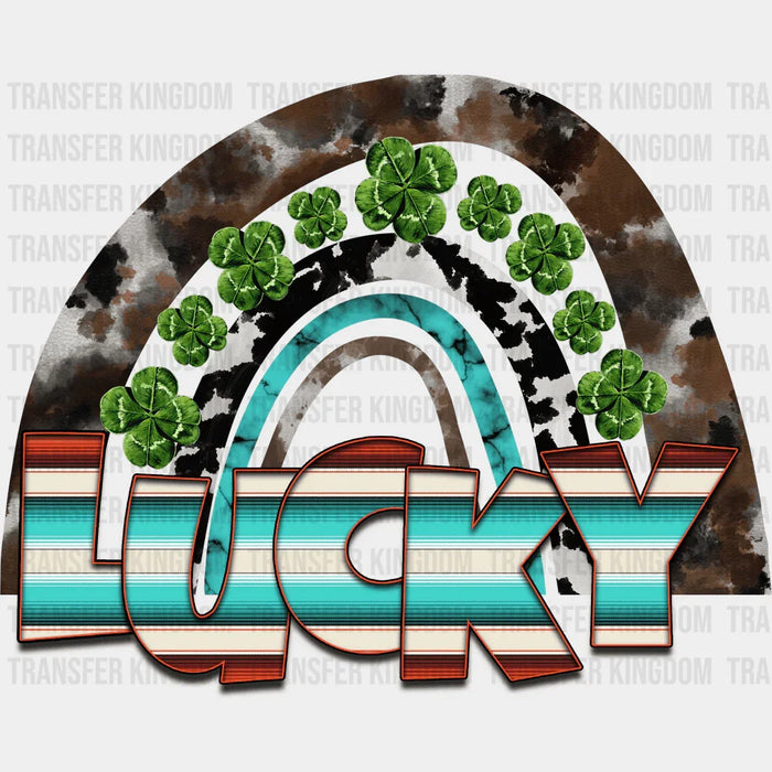 Lucky Shamrock St. Patrick's Day Design - St. Patrick's Day DTF heat transfer