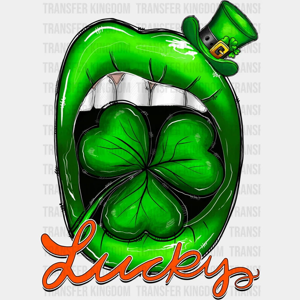 Lucky St. Patrick's Day Design - DTF heat transfer - Transfer Kingdom