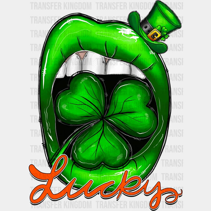 Lucky St. Patrick's Day Design - DTF heat transfer