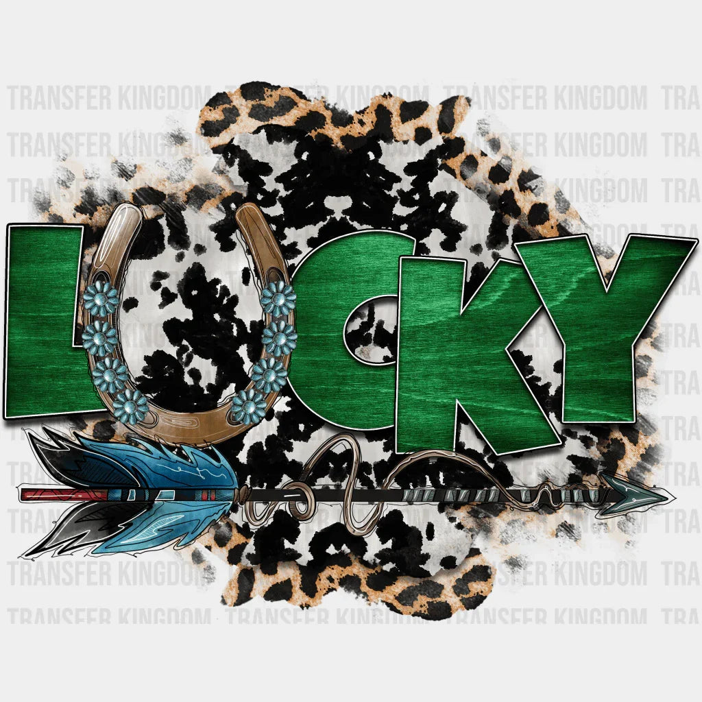 Lucky St. Patrick's Day Design - DTF heat transfer - Transfer Kingdom
