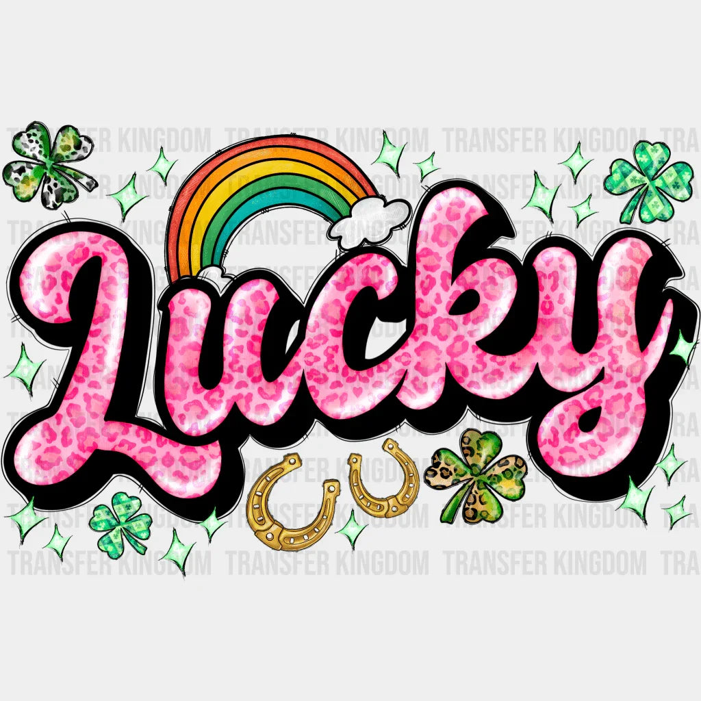 Lucky St. Patrick's Day Design - DTF heat transfer - Transfer Kingdom