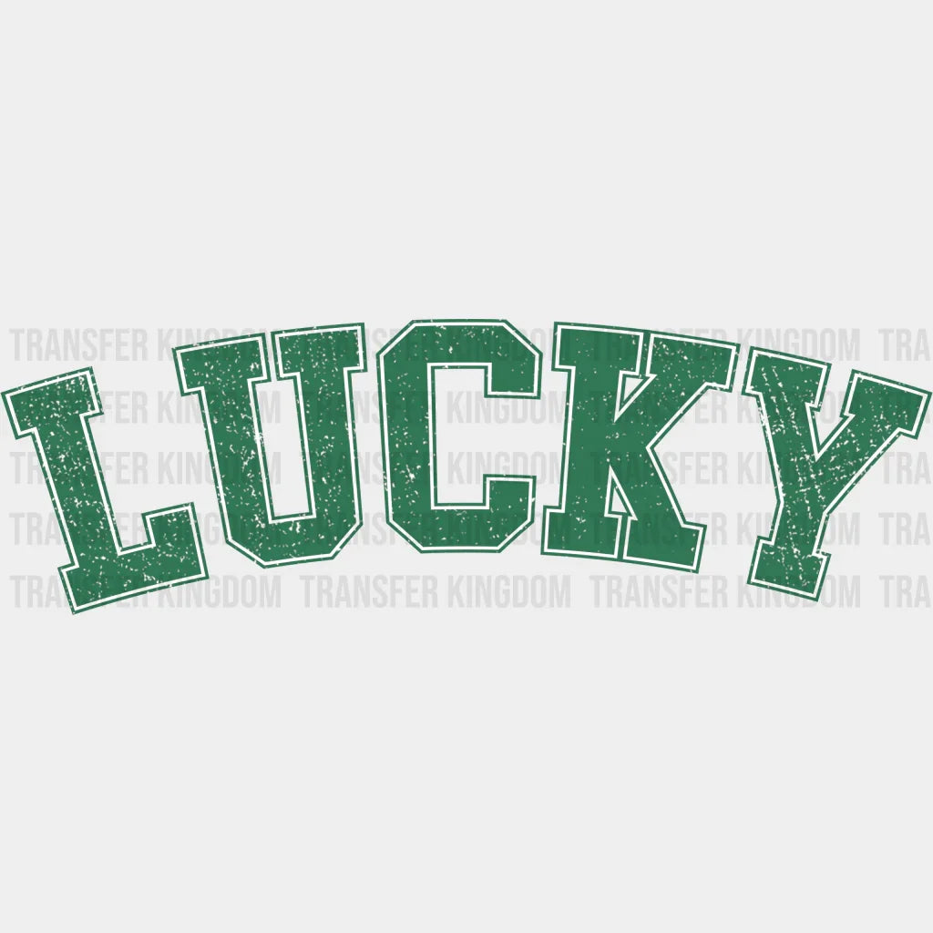 Lucky St. Patrick's Day Design - DTF heat transfer - Transfer Kingdom