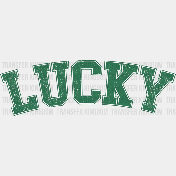 Lucky Clover Patch St. Patrick's Day Design - St. Patrick's Day DTF heat transfer