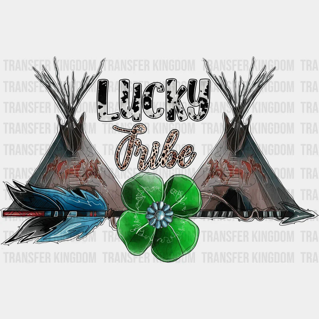 Lucky Tribe St. Patrick's Day Design - DTF heat transfer - Transfer Kingdom