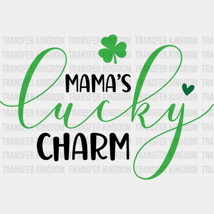 Mama's Lucky Charm St. Patrick's Day Design - DTF heat transfer