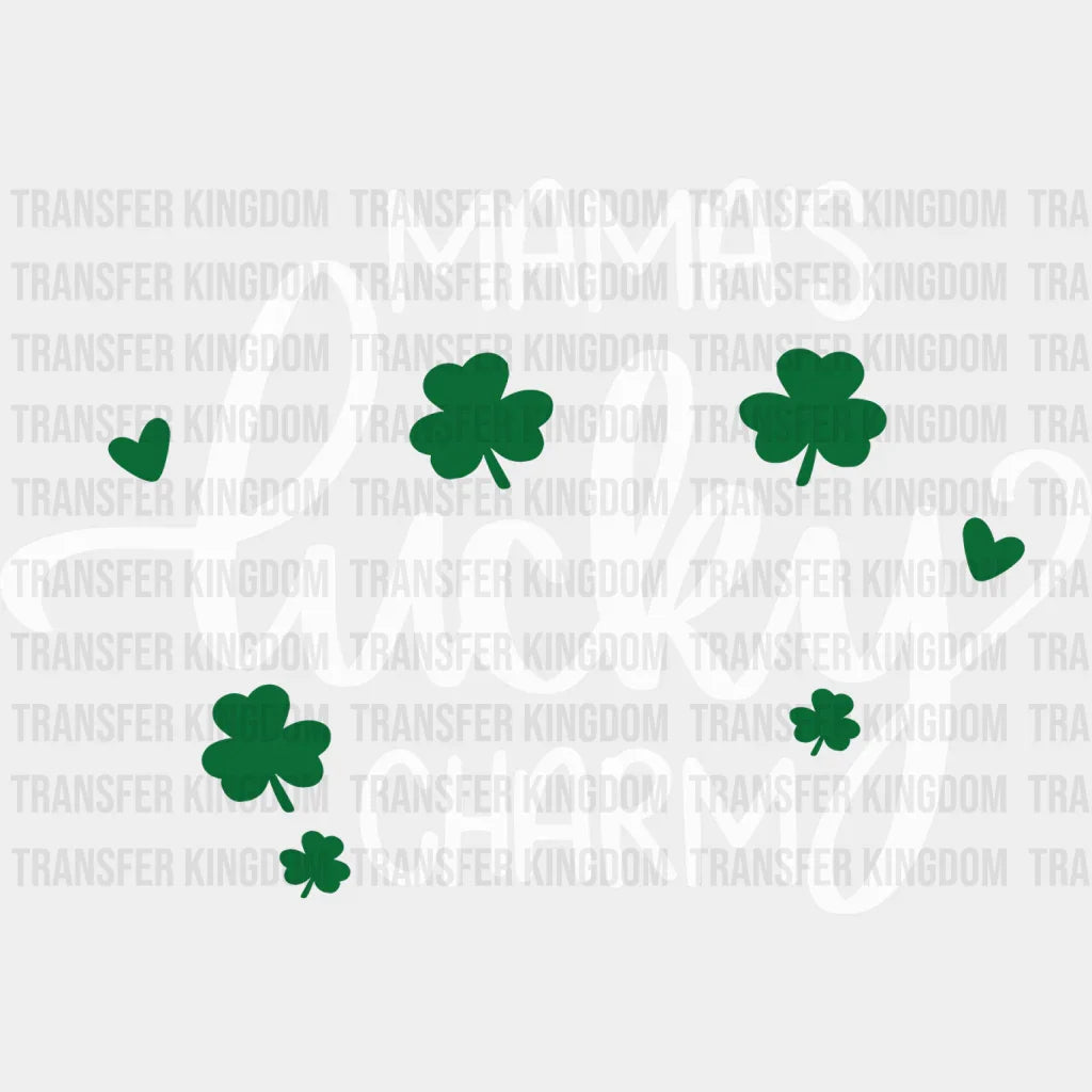 Mama's Lucky Charm St. Patrick's Day Design - DTF heat transfer - Transfer Kingdom