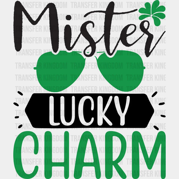 Mister Lucky Charm St. Patrick's Day Design - DTF heat transfer