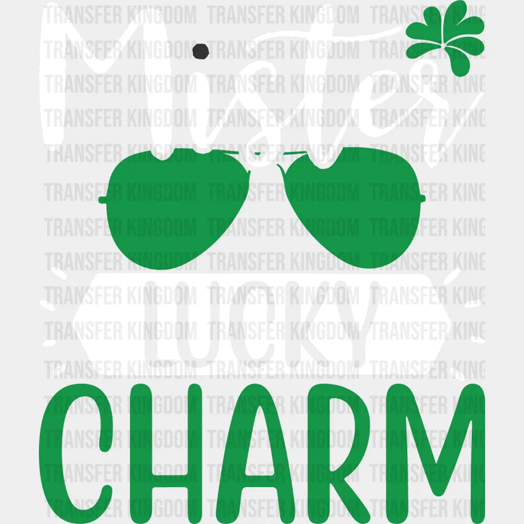 Mister Lucky Charm St. Patrick's Day Design - DTF heat transfer - Transfer Kingdom