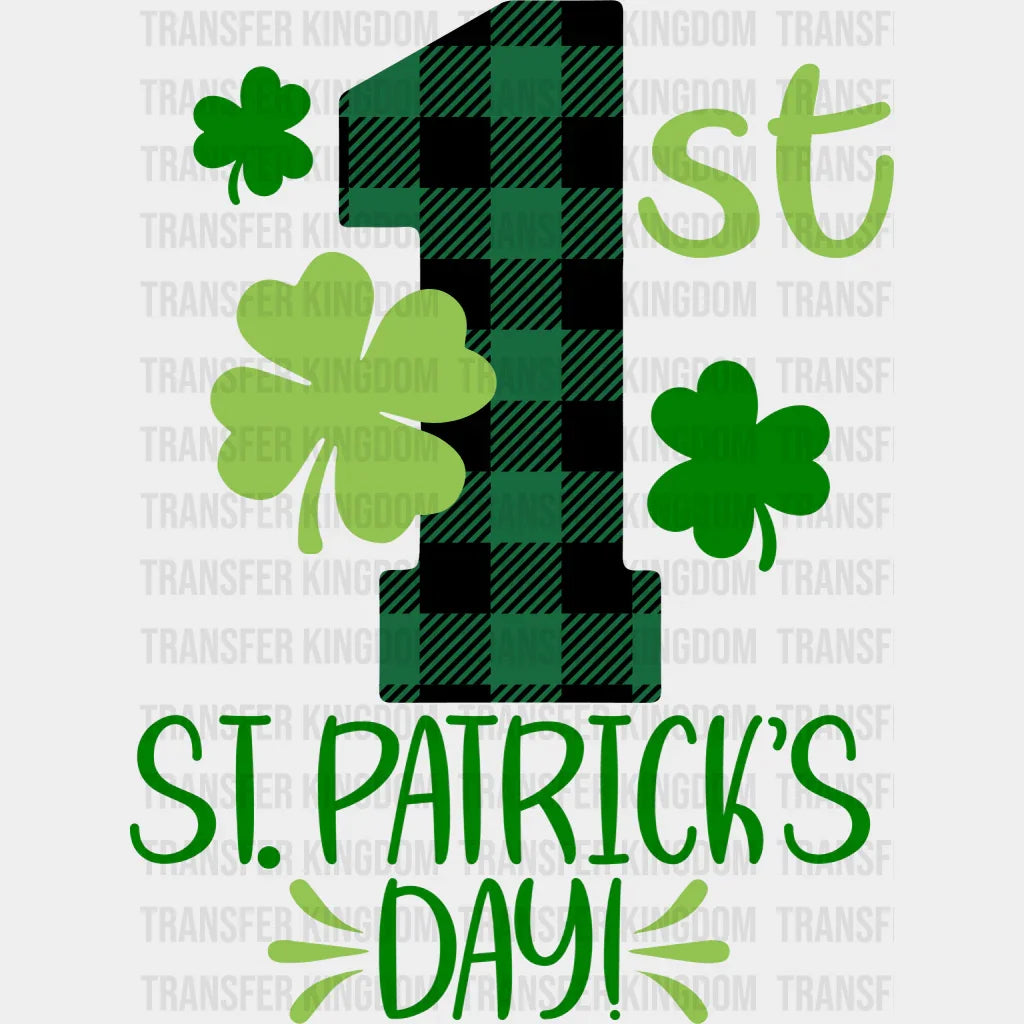 My 1st St. Patrick's Day Design - DTF heat transfer - Transfer Kingdom
