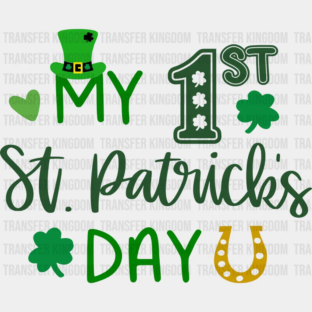 My 1ST St. Patrick's Day Design - DTF heat transfer - Transfer Kingdom