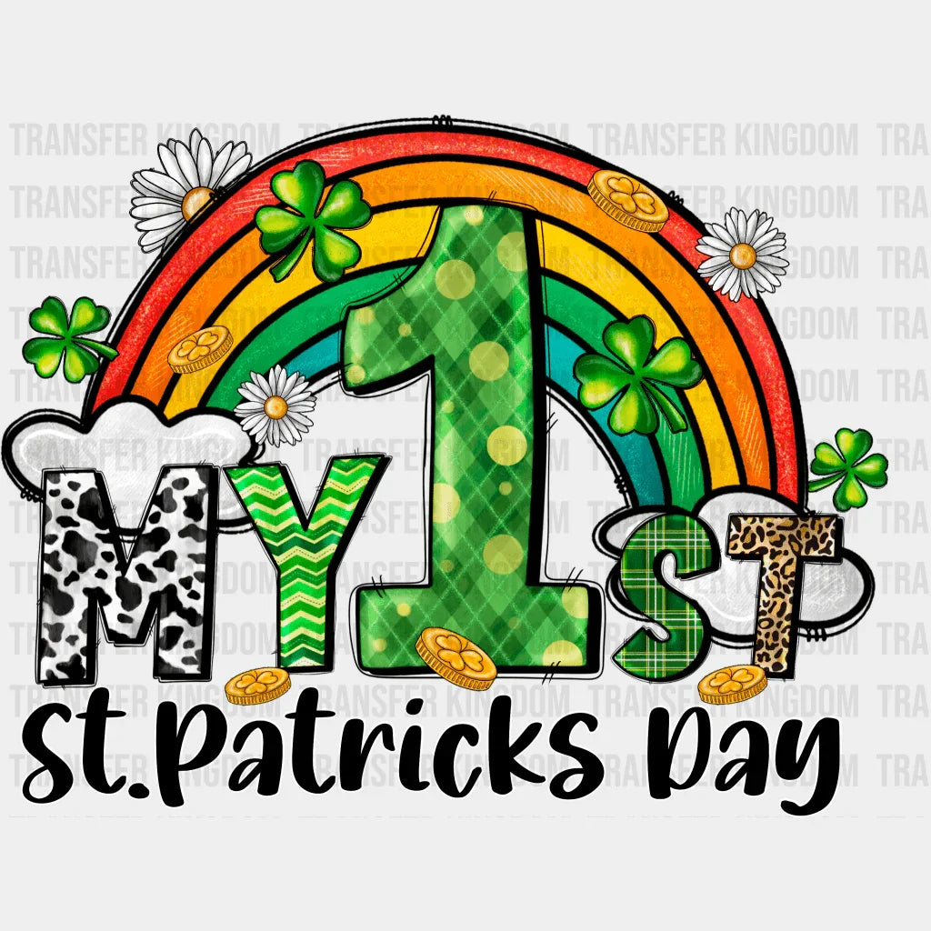 My 1st St. Patrick's Day Design - DTF heat transfer - Transfer Kingdom