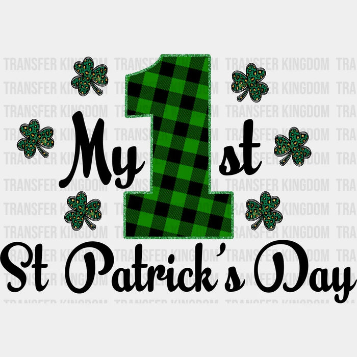 My 1ST Shamrock St. Patrick's Day Design - DTF heat transfer