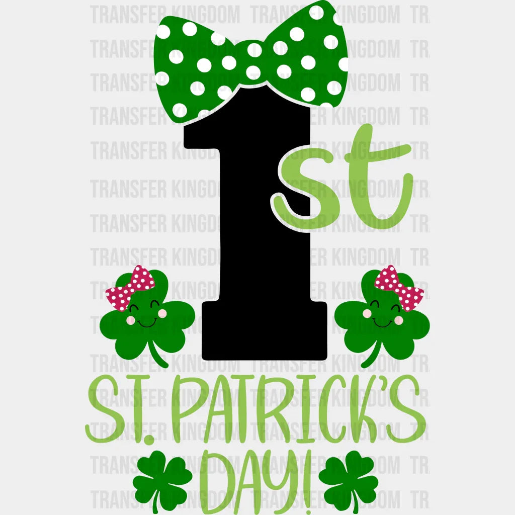 My 1st St. Patrick's Day Design - DTF heat transfer - Transfer Kingdom