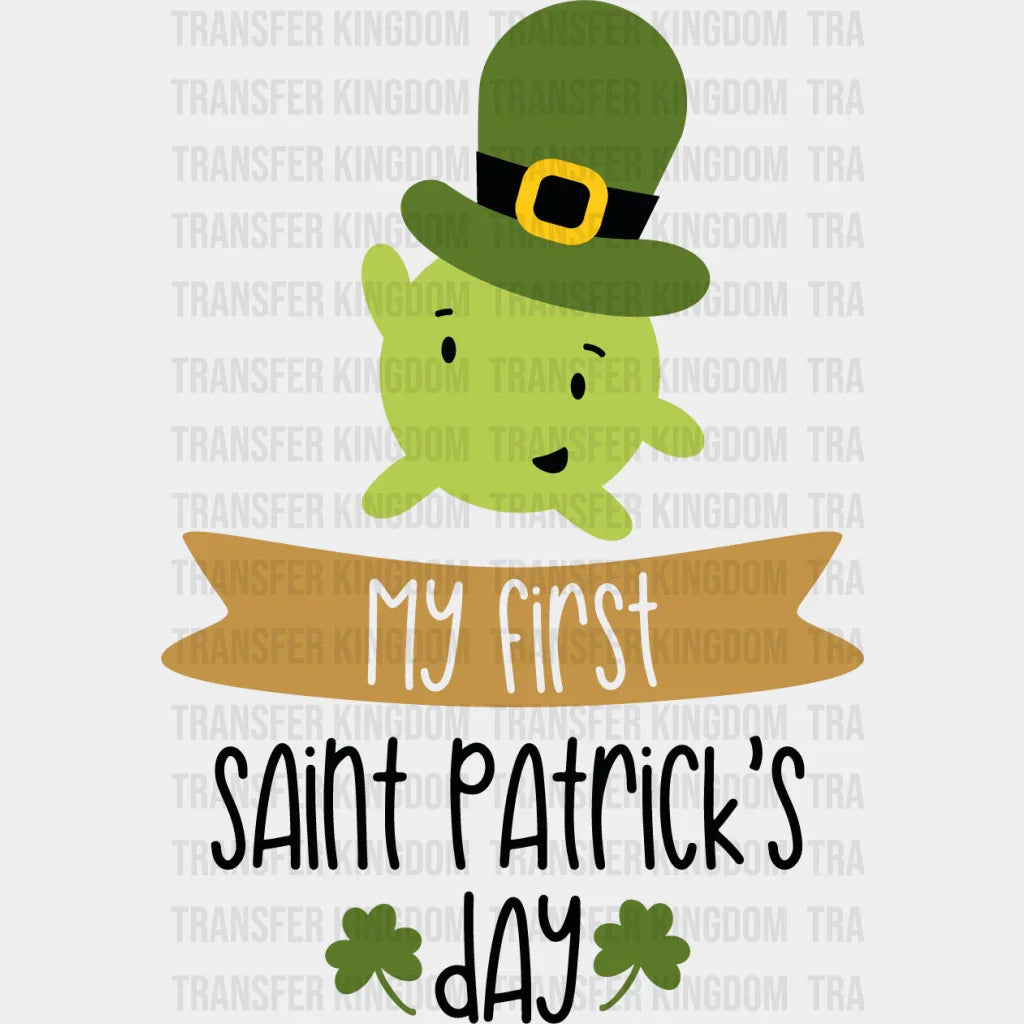 My First St. Patrick's Day Design - DTF heat transfer - Transfer Kingdom