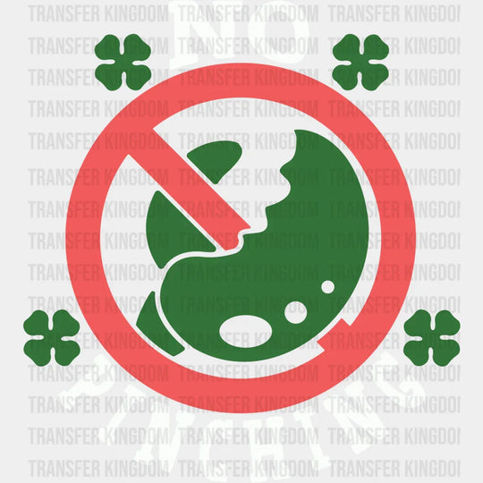 No Pinching St. Patrick's Day Design - DTF heat transfer - Transfer Kingdom