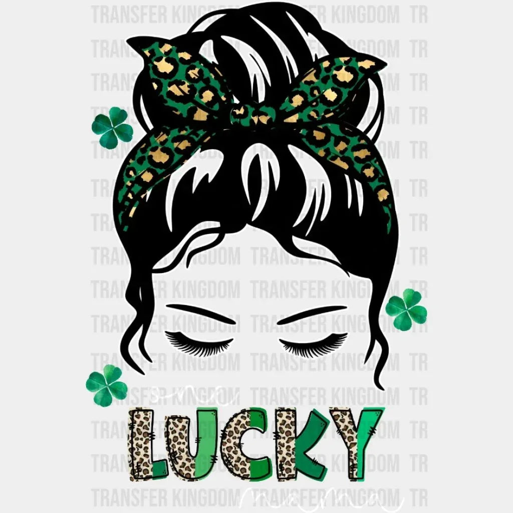 One Lucky Mama St. Patrick's Day Design - DTF heat transfer - Transfer Kingdom