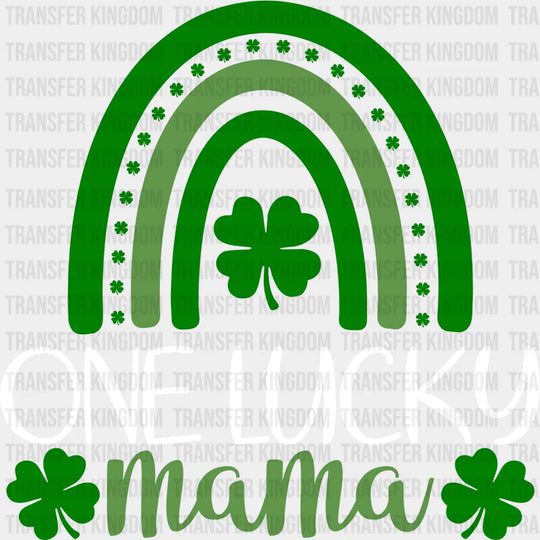 One Lucky Mama St. Patrick's Day Design - DTF heat transfer - Transfer Kingdom