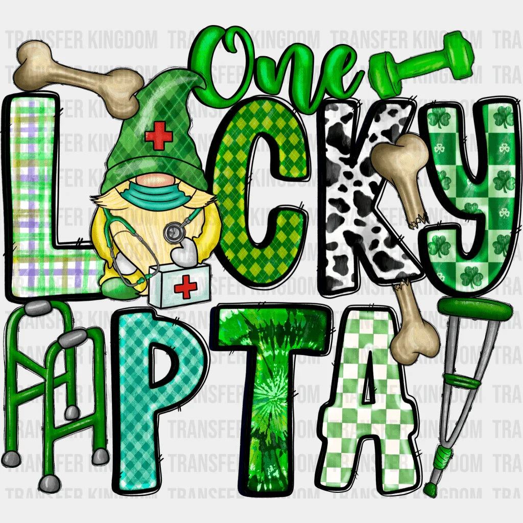 One Lucky PTA St. Patrick's Day Design - DTF heat transfer - Transfer Kingdom