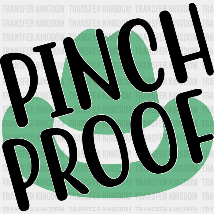 Pinch Proof Green Hat St. Patrick's Day Design - DTF heat transfer