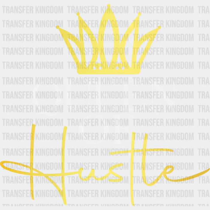 Queen Of Hustle - BLM design DTF heat transfer