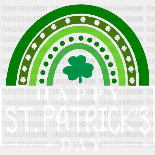 Rainbow St. Patrick's Day Design - DTF heat transfer - Transfer Kingdom