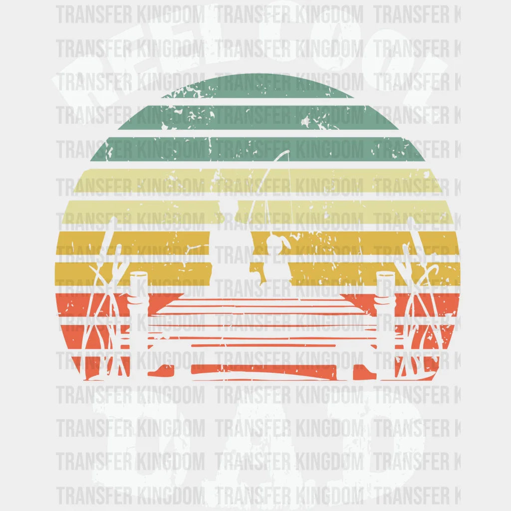 Reel Cool Dad Fishing Design - DTF heat transfer - Transfer Kingdom
