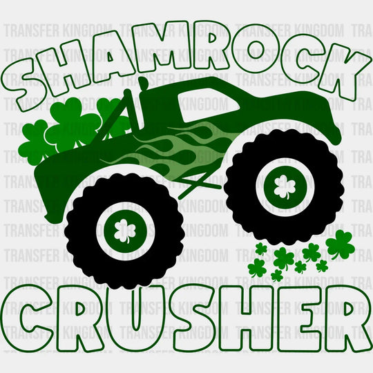 Shamrock Crusher St. Patrick's Day Design - DTF heat transfer - Transfer Kingdom