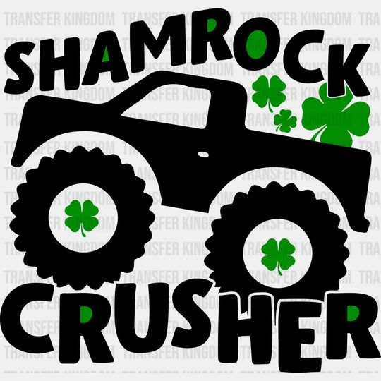 Shamrock Crusher St. Patrick's Day Design - DTF heat transfer - Transfer Kingdom